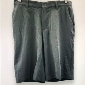 Men's Gray Knee-Length Shorts